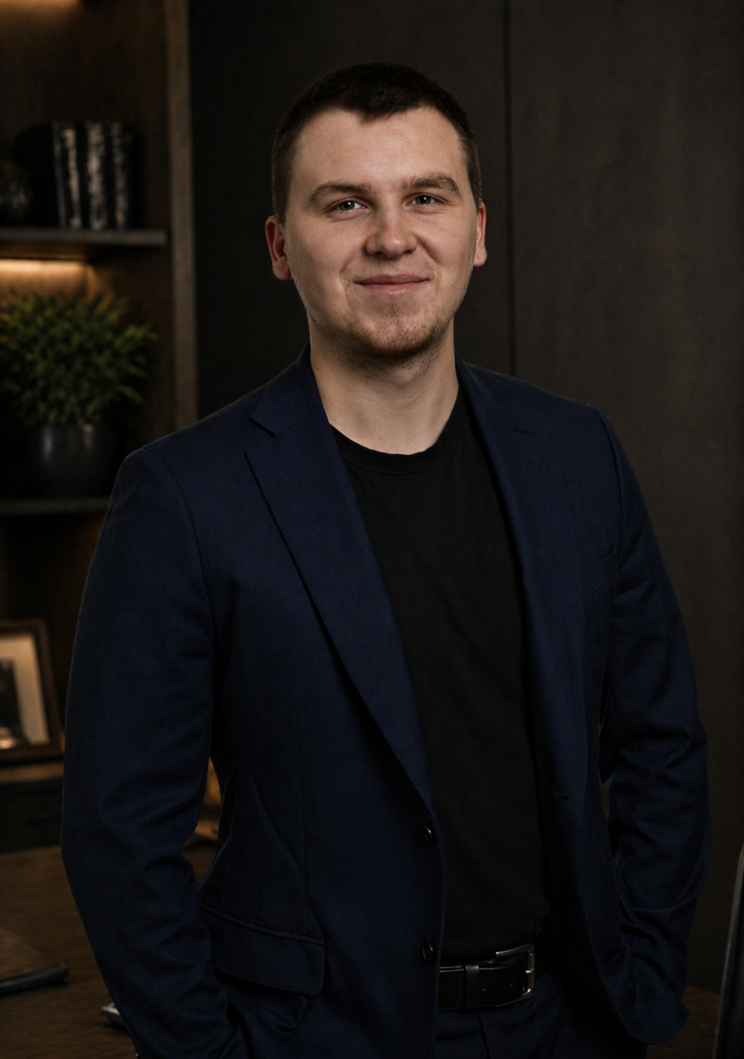 Portrait de Maxime, Co-fondateur · Clients & Opérations